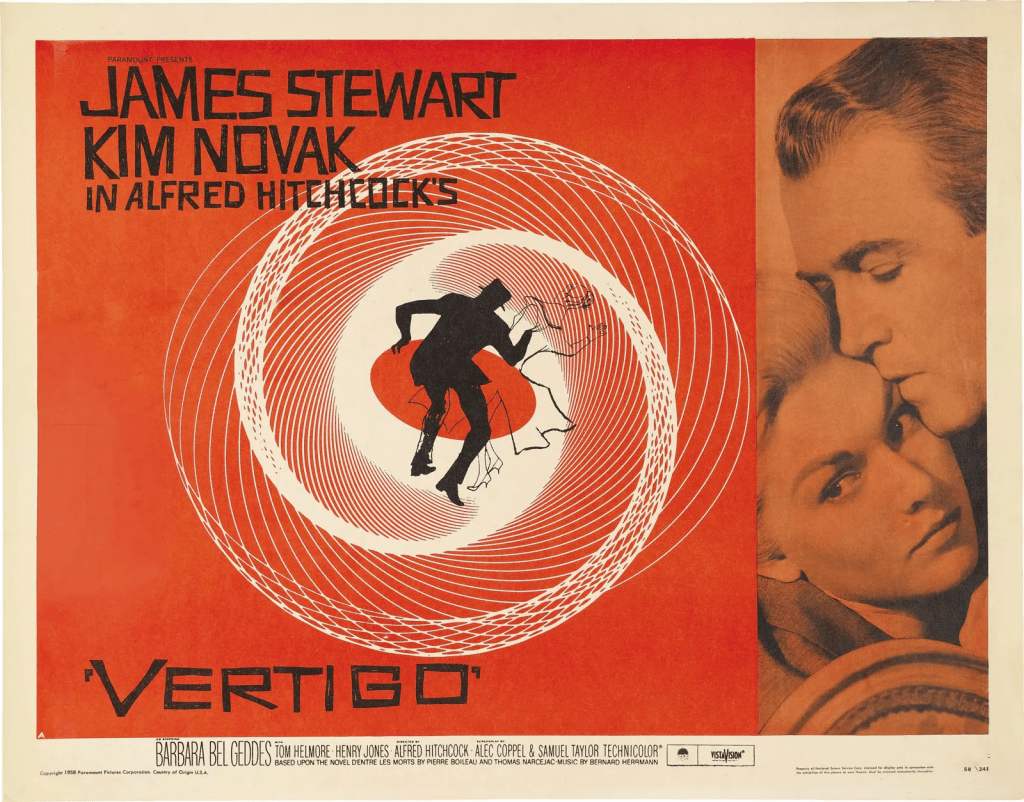 Vertigo (Alfred Hitchcock,&nbsp;1958)