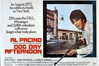 Dog Day Afternoon (Sidney Lumet,&nbsp;1975)
