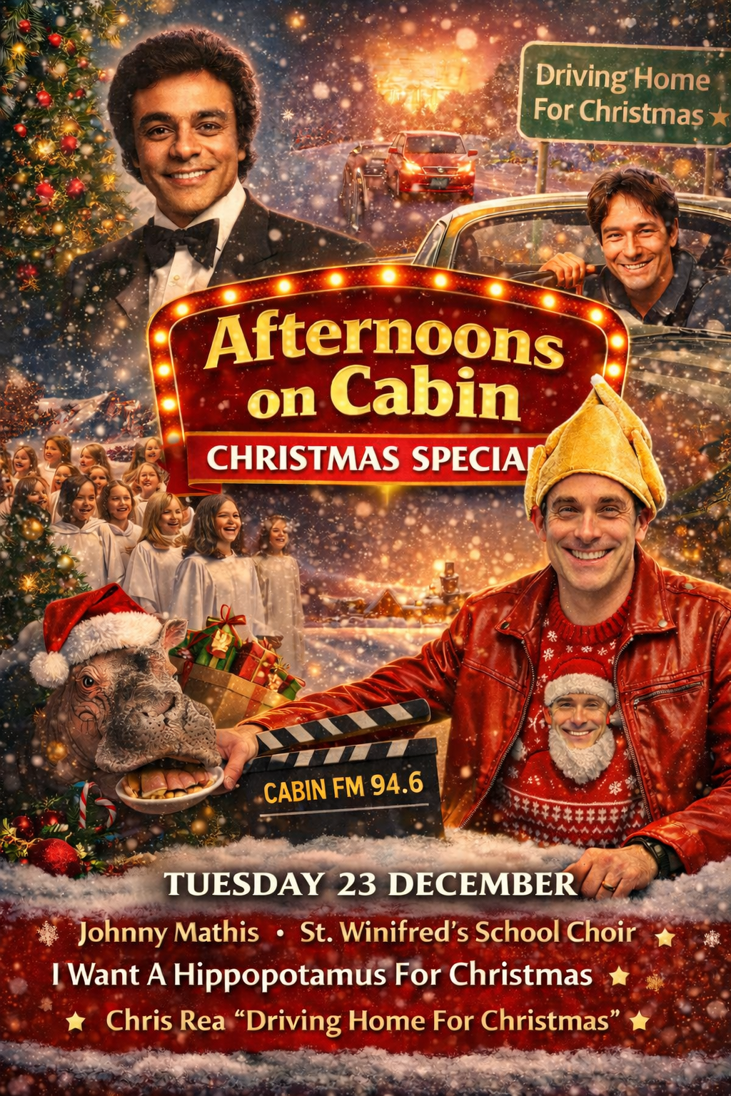 Cabin FM Tuesday 23 December&nbsp;2025