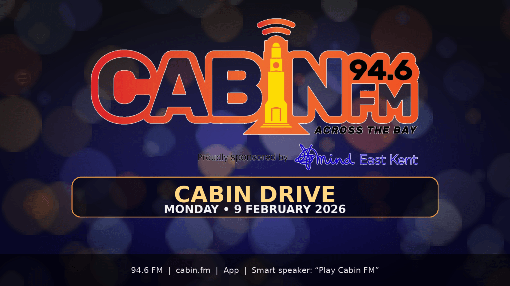 Cabin FM Monday 9 February&nbsp;2026