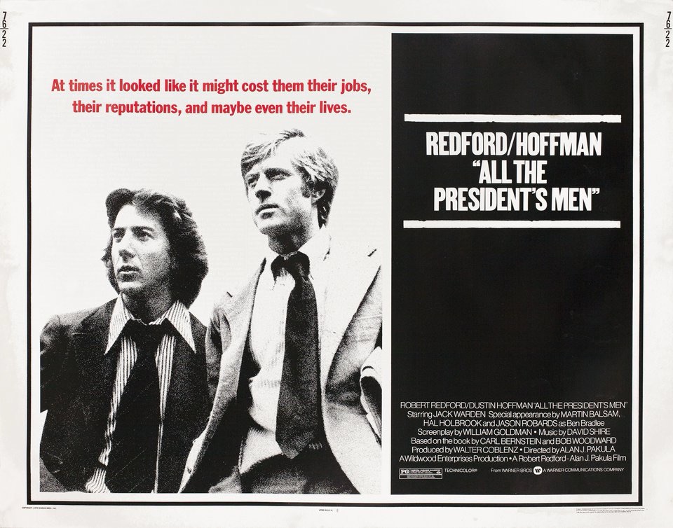All the President’s Men (Alan J. Pakula,&nbsp;1976)