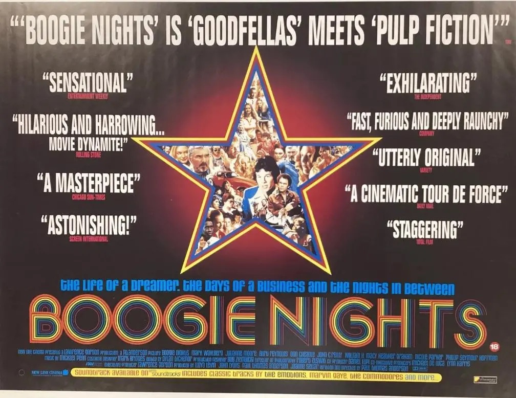 Boogie Nights (Paul Thomas Anderson,&nbsp;1997)