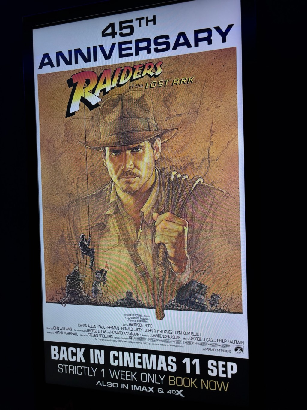 Raiders of the Lost Ark (Steven Spielberg,&nbsp;1981)